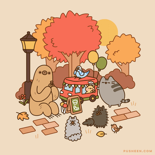 Pip Pusheen wallpaper