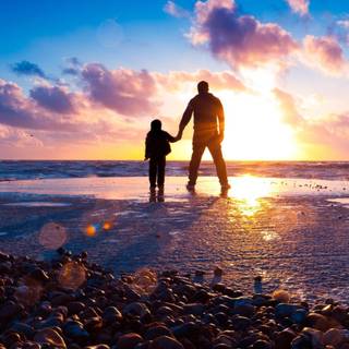 Father love wallpaper