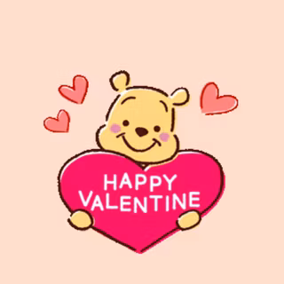 Cute Valentine animals wallpaper