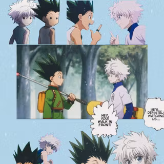 Gon and Killua iPhone wallpaper