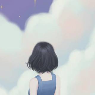 Aesthetic Korean girl wallpaper