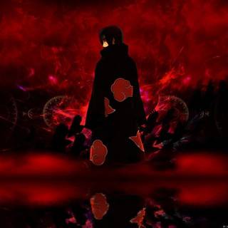 Itachi laptop aesthetic wallpaper