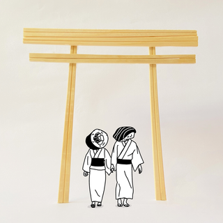 Torii minimal wallpaper