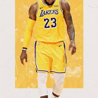 Aesthetic Lakers wallpaper
