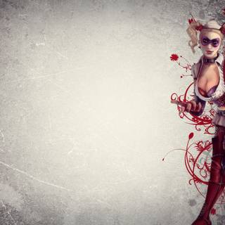 Harley Quinn art wallpaper