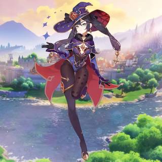 Mona Genshin wallpaper