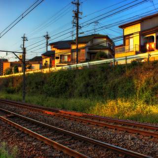 Japan train wallpaper