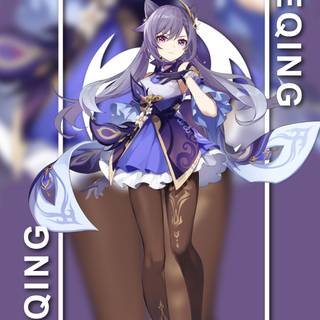 Keqing Android Hd wallpaper