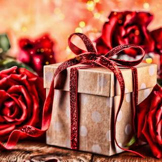 Valentines box wallpaper