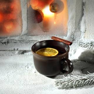 Tea winter wallpaper