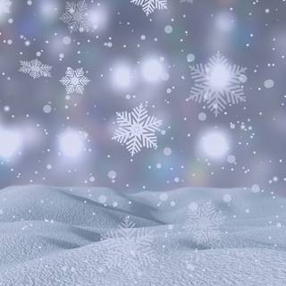 Winter blur wallpaper
