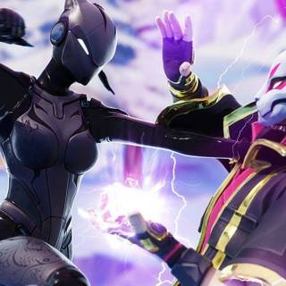 Drift and Lynx wallpaper