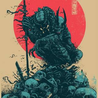 Samurai Predator wallpaper