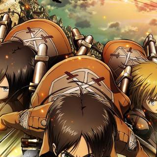 Attack On Titan mobile 4k wallpaper