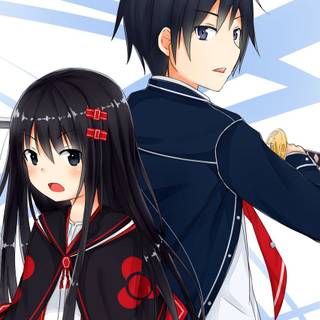 Anime students wallpaper