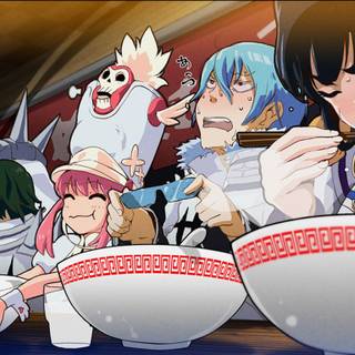 Anime students wallpaper