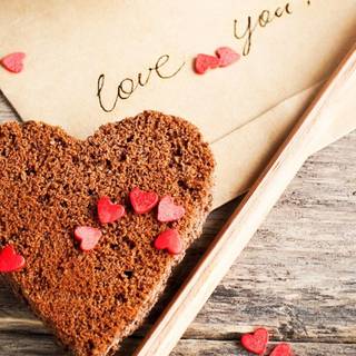 Valentine's Day cookies wallpaper