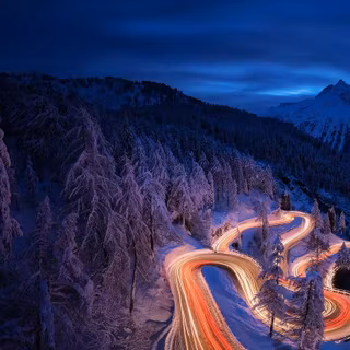 Winter timelapse wallpaper