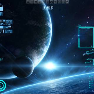 Military command center wallpaper