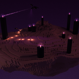 Minecraft The End wallpaper