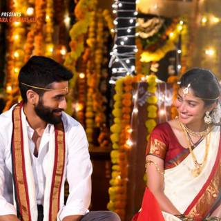 Naga Chaitanya and Sai Pallavi wallpaper