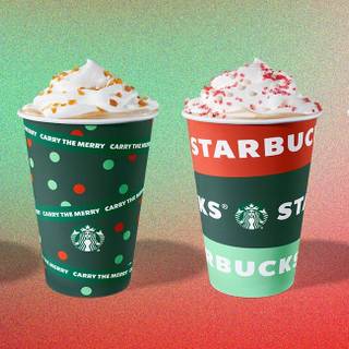 Starbucks winter drinks wallpaper