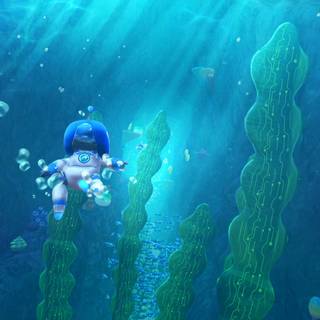 Astro Bot Rescue Mission wallpaper