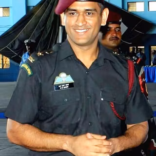 Ms Dhoni army wallpaper