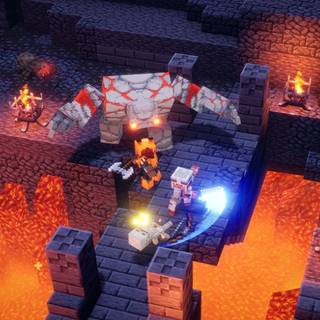 Minecraft Dungeons desktop wallpaper