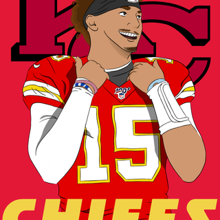 Patrick Mahomes II Kansas City Chiefs wallpaper