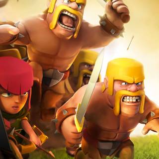 Clash of Clans Heroes wallpaper