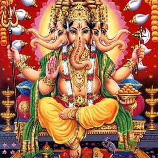 Panchmukhi Ganesha wallpaper