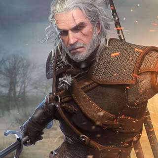 Witcher Geralt phone wallpaper