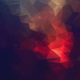 Red abstract minimalist HD wallpaper