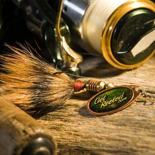 Fishing lures wallpaper