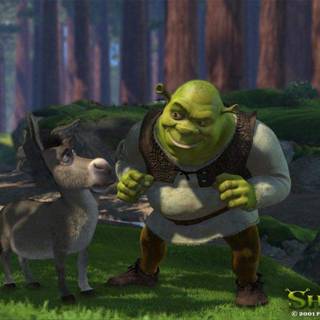 Funny Shrek wallpaper