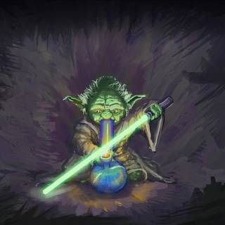 Old Yoda wallpaper