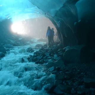 Ice caves wallpaper
