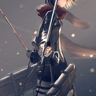 Mikasa and Levi wallpaper