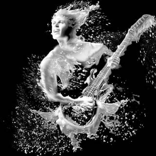 Guitar player wallpaper