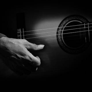 Guitar player wallpaper