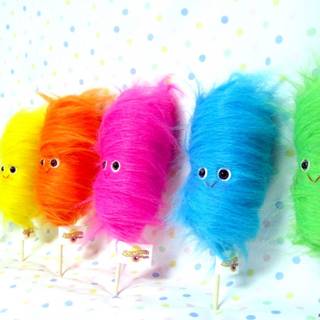Sweet cotton candy wallpaper