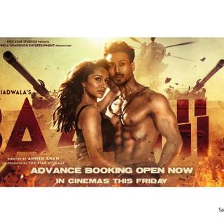Baaghi movie wallpaper