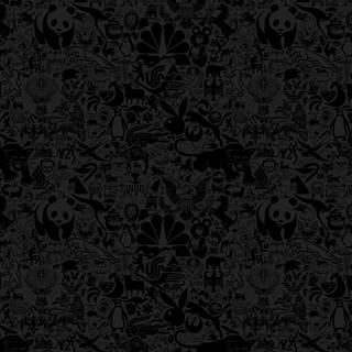 Grey black wallpaper