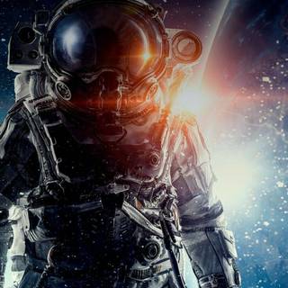 Space time phone wallpaper