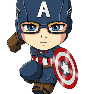 Kawaii Captain America wallpaper