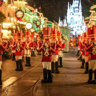 Disney World Christmas wallpaper