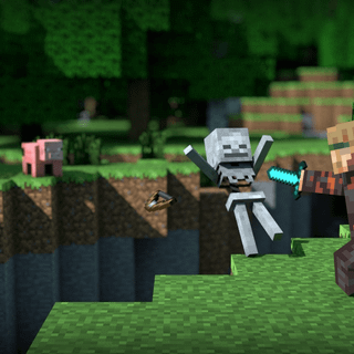 Minecraft monsters wallpaper