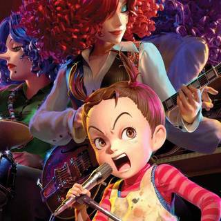 Earwig and the Witch wallpaper