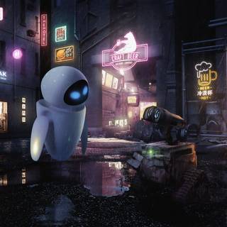 Wall E 4k desktop wallpaper
